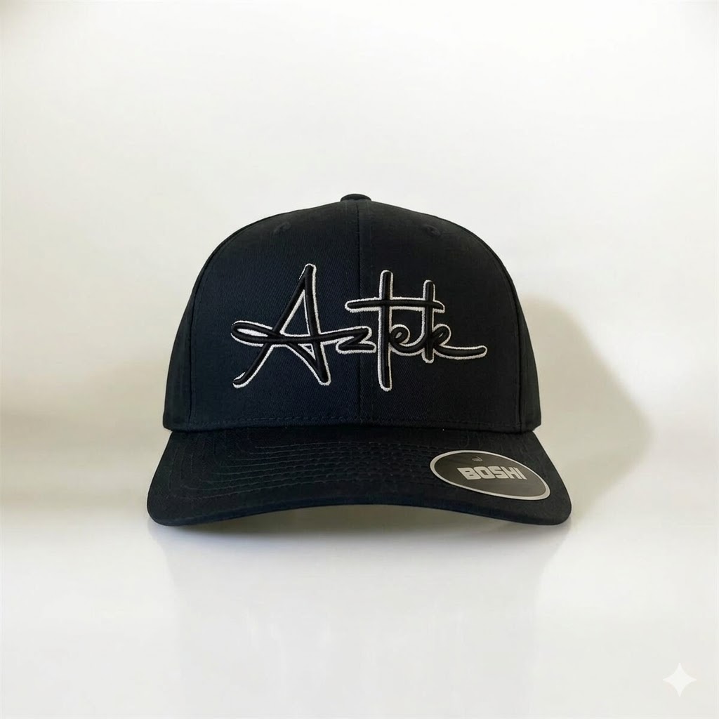 Script Trucker Cap Hover