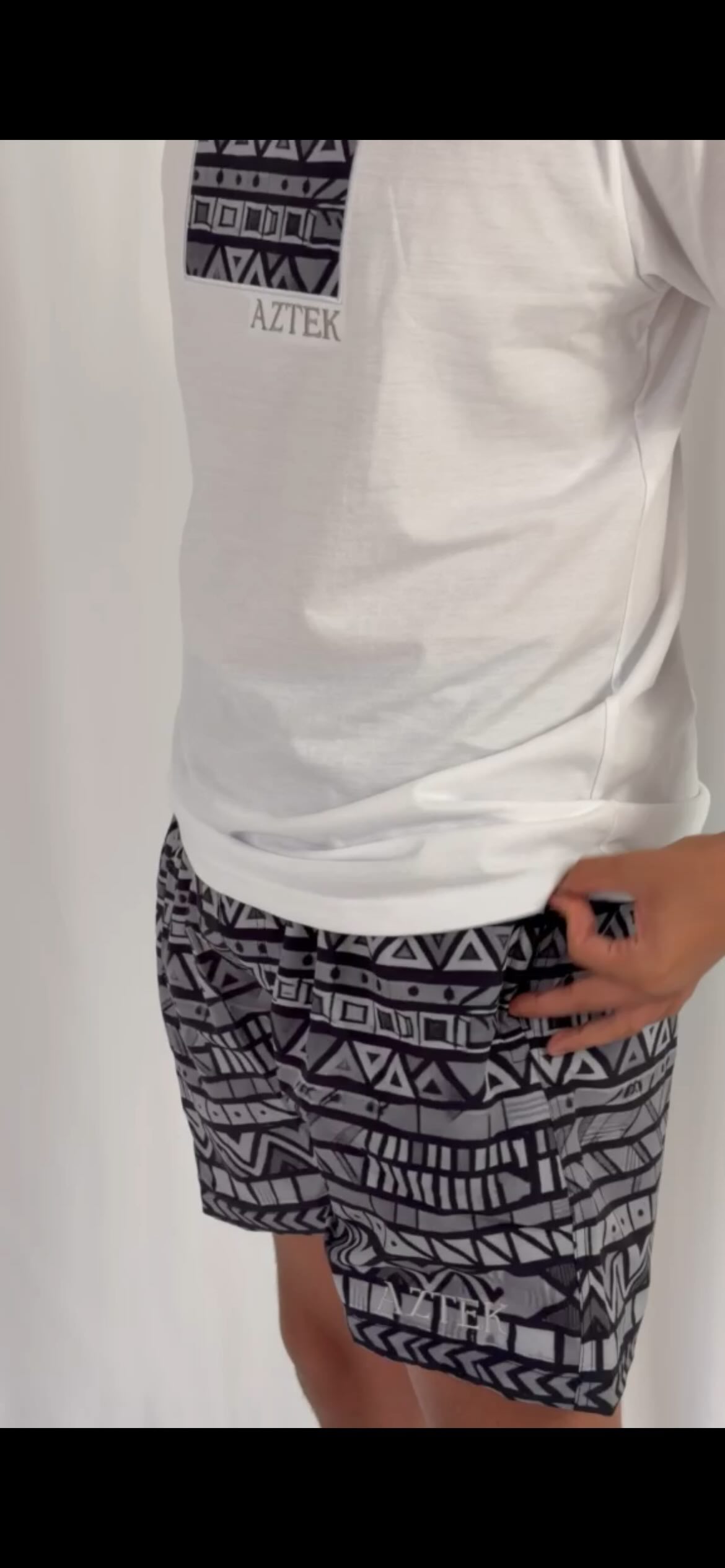 Men's Swim Set Grey